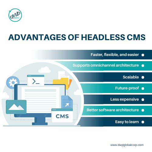 Advantages of headless CMS